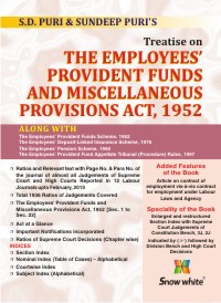  Buy Treatise On THE EMPLOYEES PROVIDENT FUNDS AND MISCELLANEOUS PROVISIONS ACT, 1952